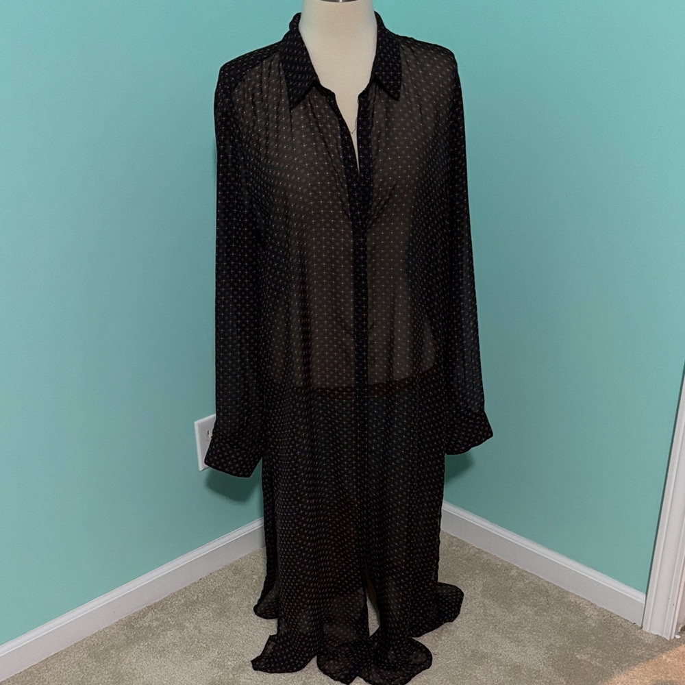 Cecico Black Patterned Blouse